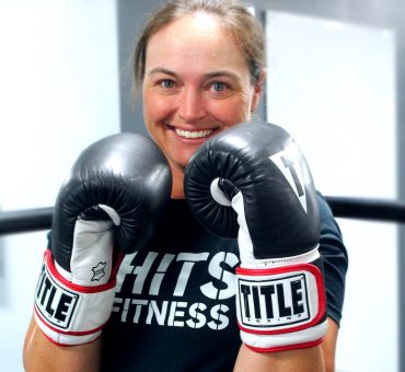 Kelly Masters Boxing Trainer HITS Fitness Rock Steady Boxing